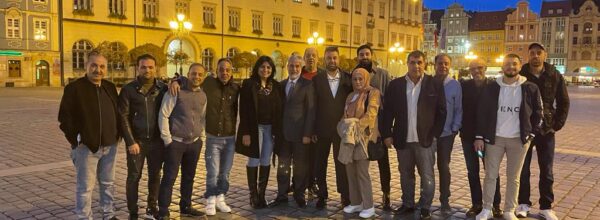 Spotkanie z grupą społeczności palestyńskiej we Wrocławiu