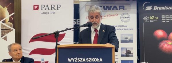 Wystąpienie Ambasadora Palestyny podczas konferencji SEP