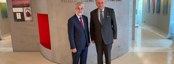 Spotkanie Ambasadora z Prezesem PKOI