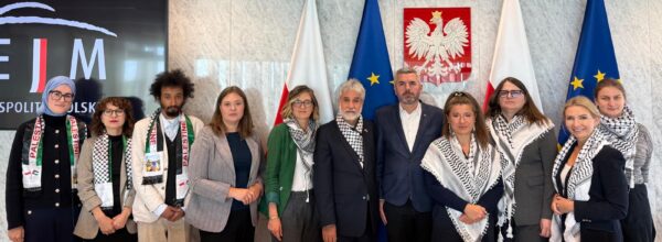Spotkanie z Polsko-Palestyńską Grupą Parlamentarną