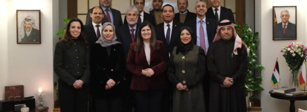 Spotkanie Minister Spraw Zagranicznych Palestyny z Arabskim Korpusem Dyplomatycznym