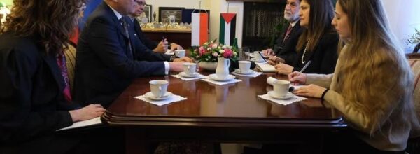 Spotkanie Minister Spraw Zagranicznych Palestyny z Wicemarszałkiem Sejmu RP